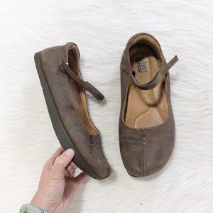 EARTH Kalso Solar Leather Mary Jane Flat SZ 9.5